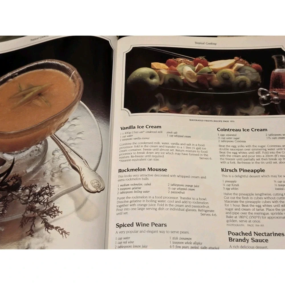 The Australian Way of Cooking Pictorial Hard Cover Cookbook cr 1989 Beautiful